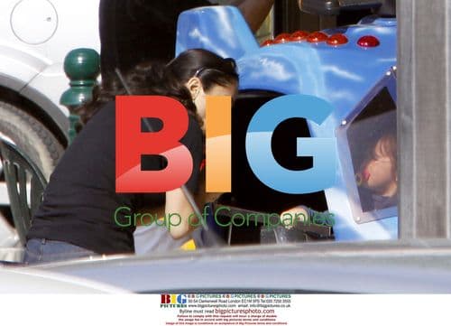 Salma Hayek's Easter Holiday in France