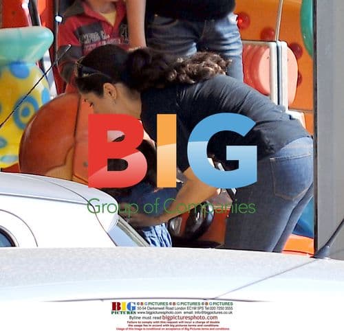 Salma Hayek and family on Easter holiday