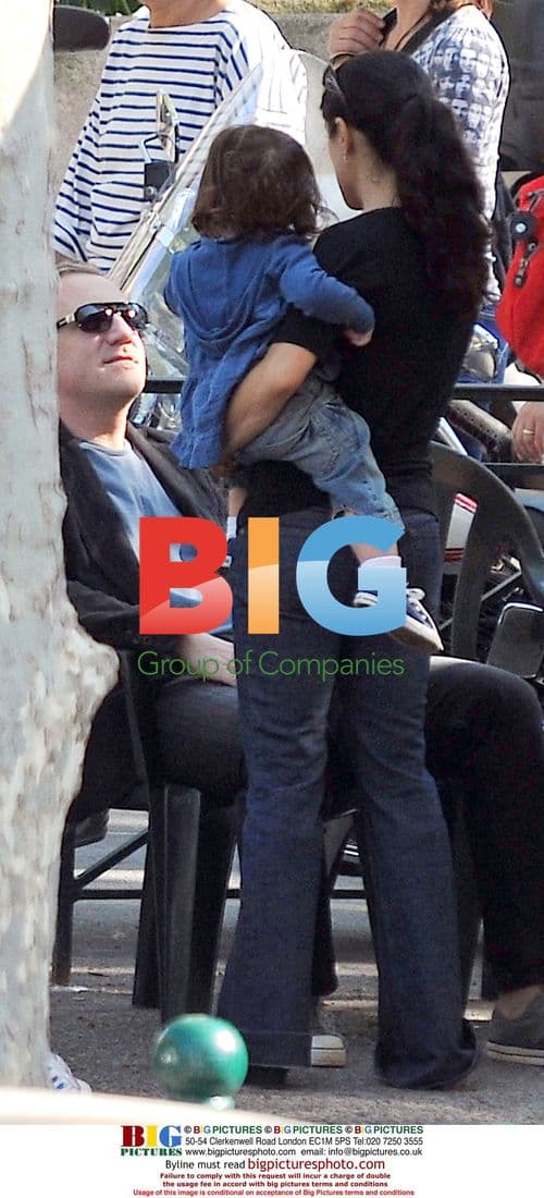 Salma Hayek's Easter Holiday in France