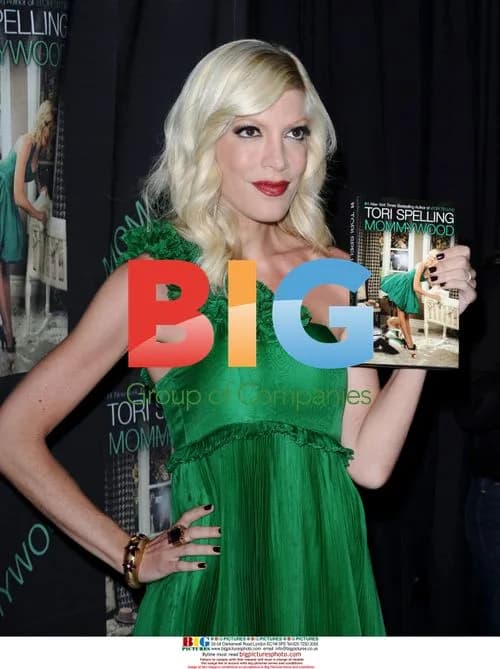 Tori Spelling book launch