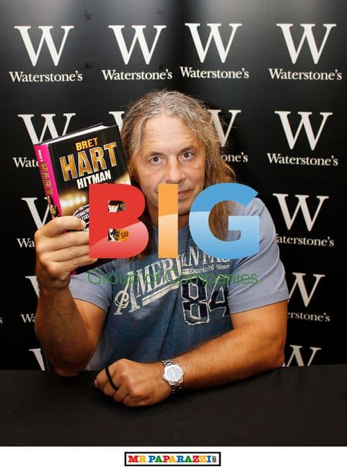 Bret "HITMAN" Hart Book Signing in Liverpool