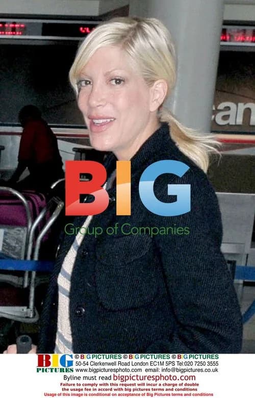 Tori Spelling and Family at LAX
