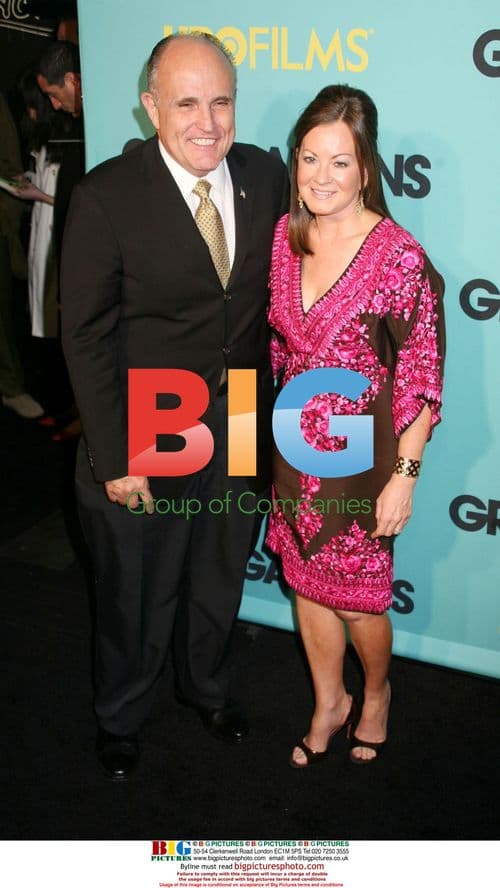 Rudy and Judith Giuliani at 'Grey Gardens' Premiere