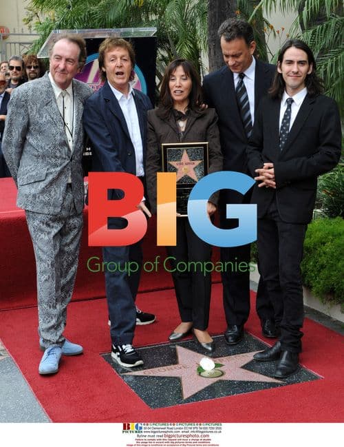 George Harrison's Hollywood Walk of Fame Star Dedication