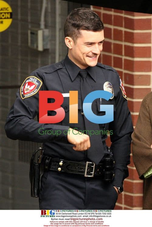 Orlando Bloom on 'Main Street' set in North Carolina