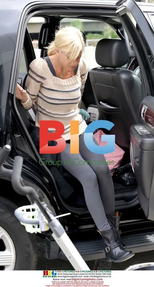Tori Spelling & Family at LAX