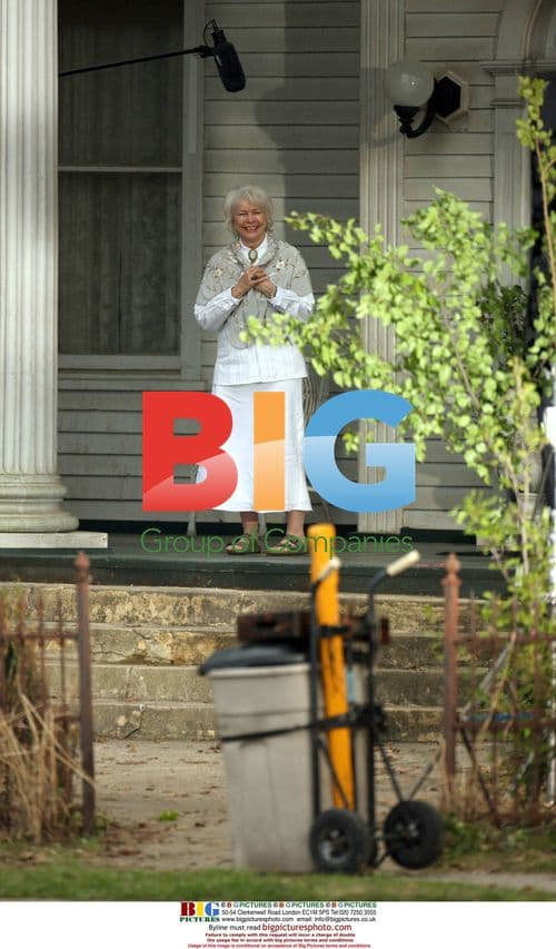 Ellen Burstyn on set of 'Main Street' in Durham, NC