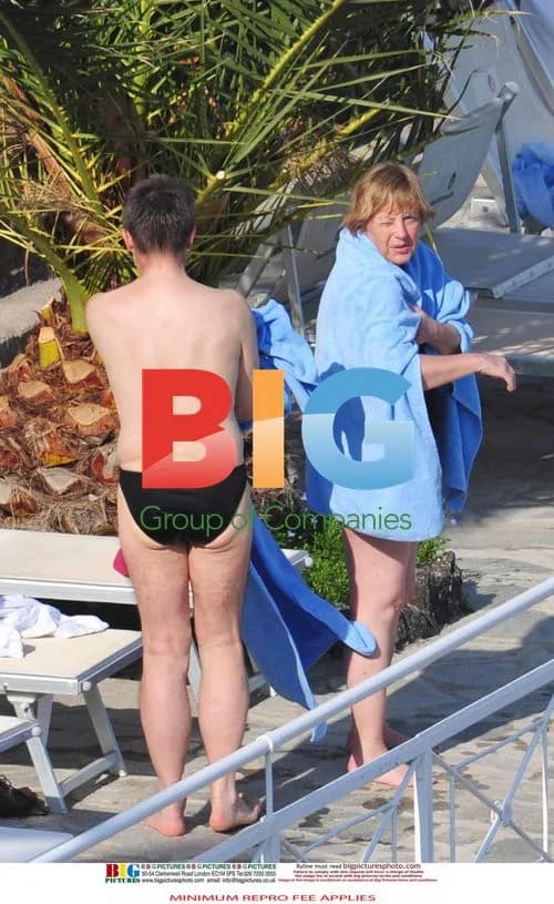 Angela Merkel on holiday in Italy