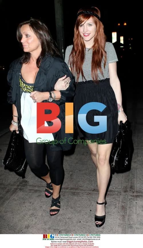 Ashlee Simpson and her mother out in LA