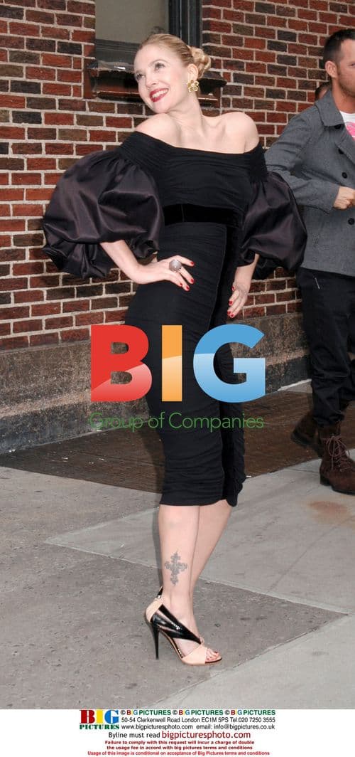 Drew Barrymore on Late Show with David Letterman