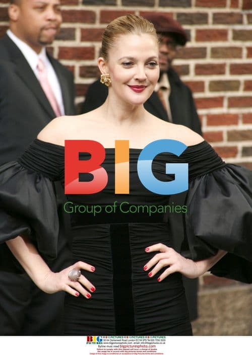 Drew Barrymore on The Late Show