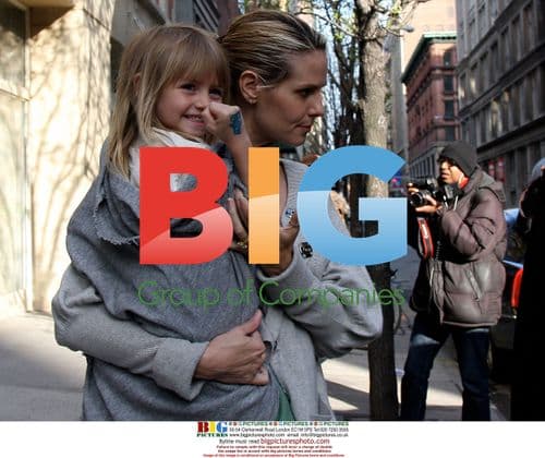 Heidi Klum and Kids at City Treehouse