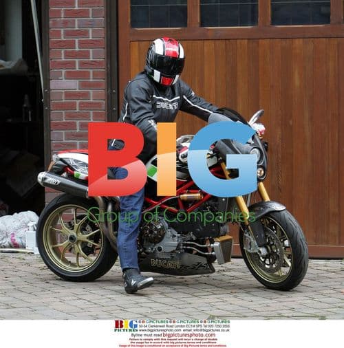 Mark Croft on Ducati Motorbike