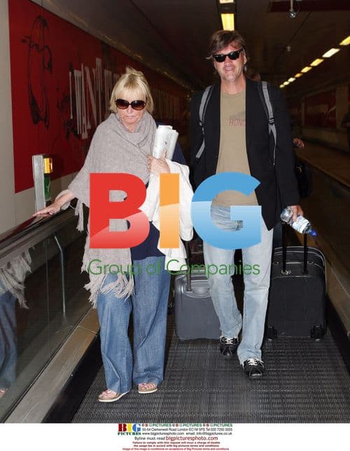Richard Madeley and Judy Finnigan at Gatwick Airport