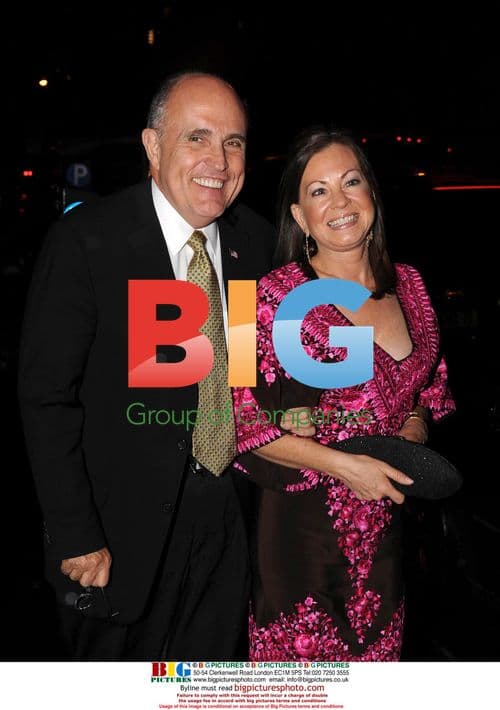 Rudolph Giuliani and wife Judith out in NYC