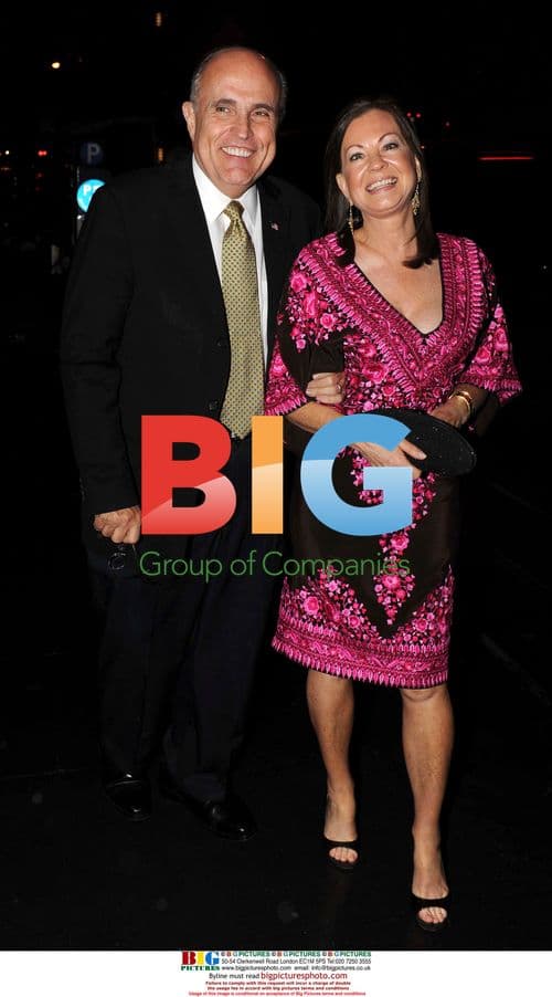 Former NYC Mayor Rudy Giuliani and Wife Judith Nathan