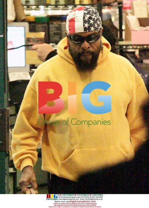 Mr. T shopping at Whole Foods