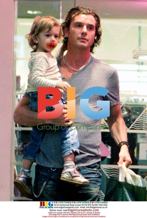 Gavin Rossdale takes son to bookstore