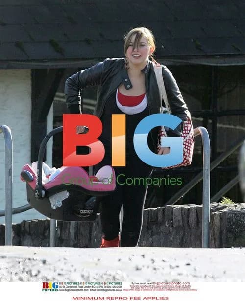 Charlotte Church out with baby daughter Ruby