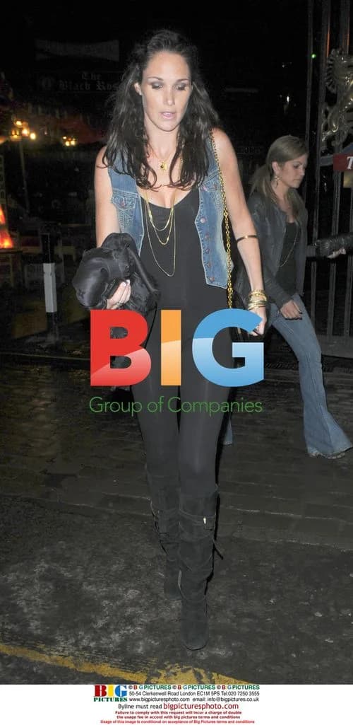 Claire Merry leaving Proud gallery party