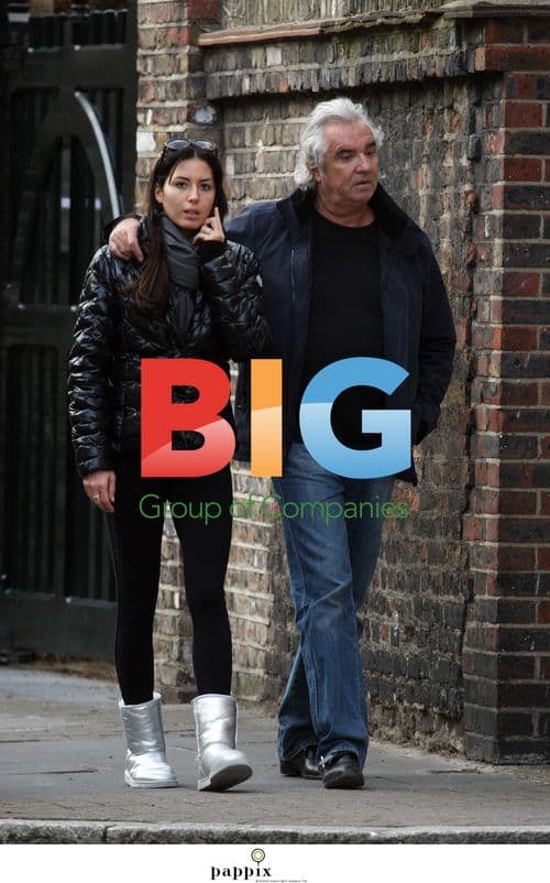 Flavio Briatore and Elisabetta Gregoraci House Hunting in London