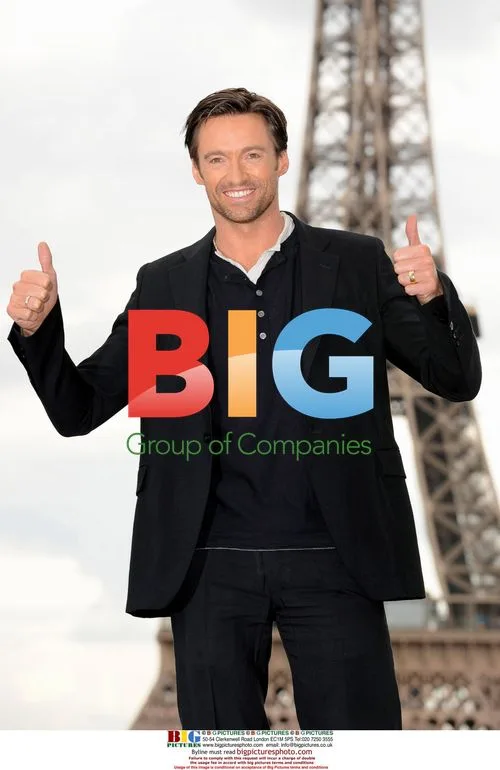 Hugh Jackman at "X-Men Origins: Wolverine" Photocall