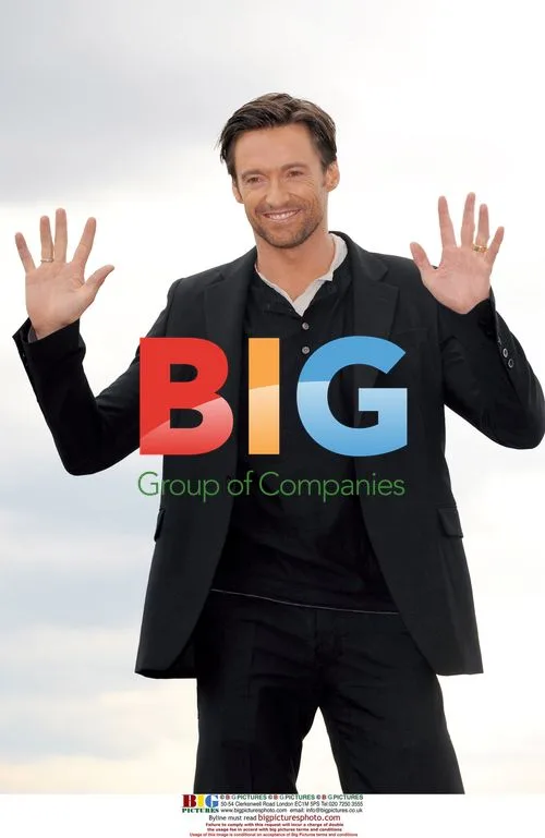 Hugh Jackman at "X-Men Origins: Wolverine" Photocall