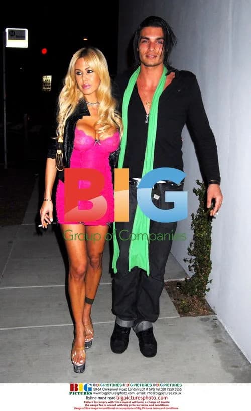 Shauna Sands Dinner with Mystery Man