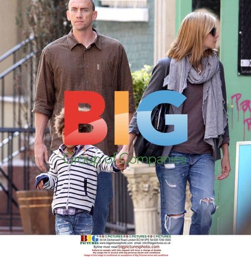 Heidi Klum and Kids Out in Soho