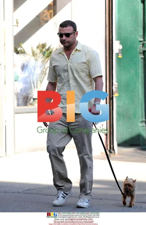 Liev Schreiber and Naomi Watts with Family in Soho