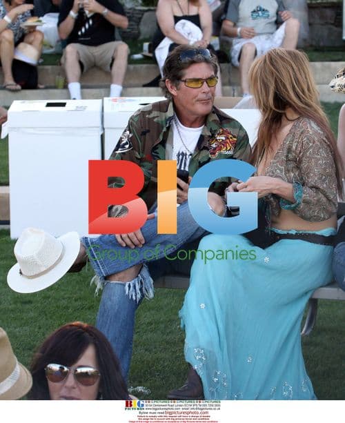 David Hasselhoff at Coachella 2009