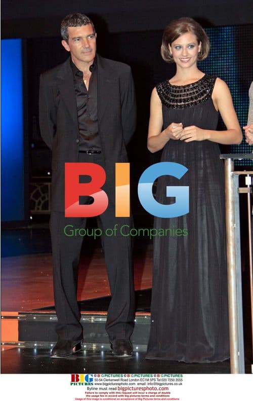 Antonio Banderas presents award at Malaga Film Festival