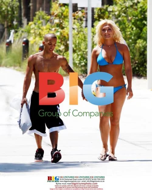 Brooke Hogan Films Music Video with Boyfriend