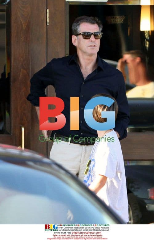 Pierce Brosnan and son attend movie in Malibu