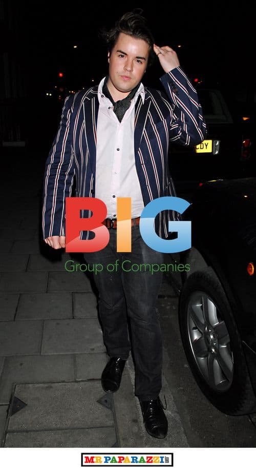 Michael Evans out and about in Central London