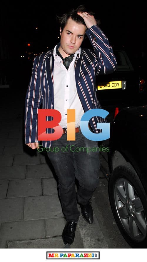 Michael Evans Out in Central London