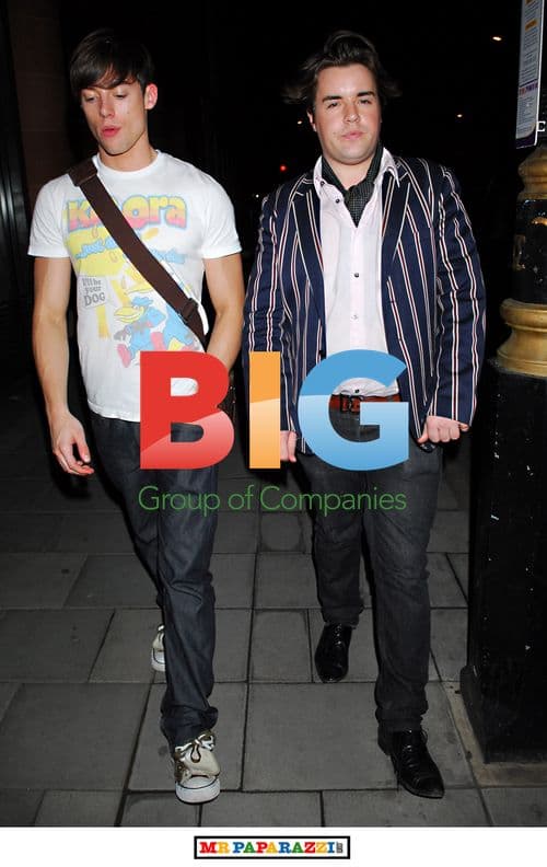 Michael Evans out in Central London