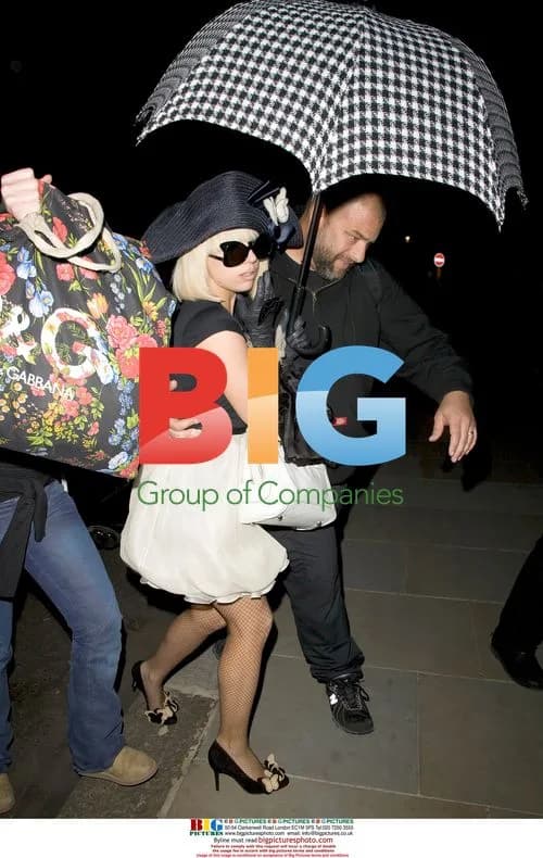 Lady Gaga arrives at London hotel after Germany trip