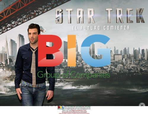 Zachary Quinto attends 'Star Trek' photocall