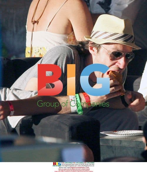 Zac Braff at Coachella festival