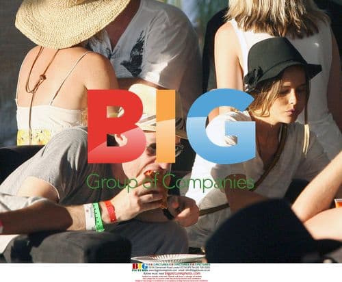 Zac Braff at Coachella festival