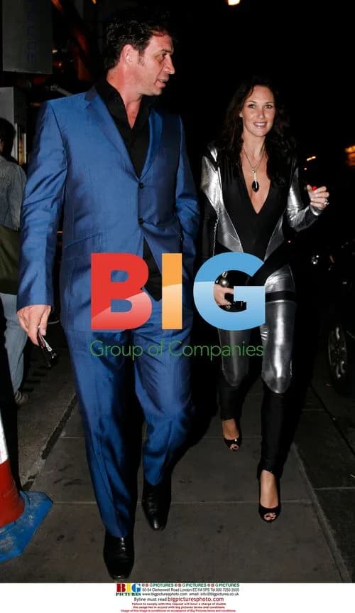 Nick Knowles and Claire Merry at Groucho Club