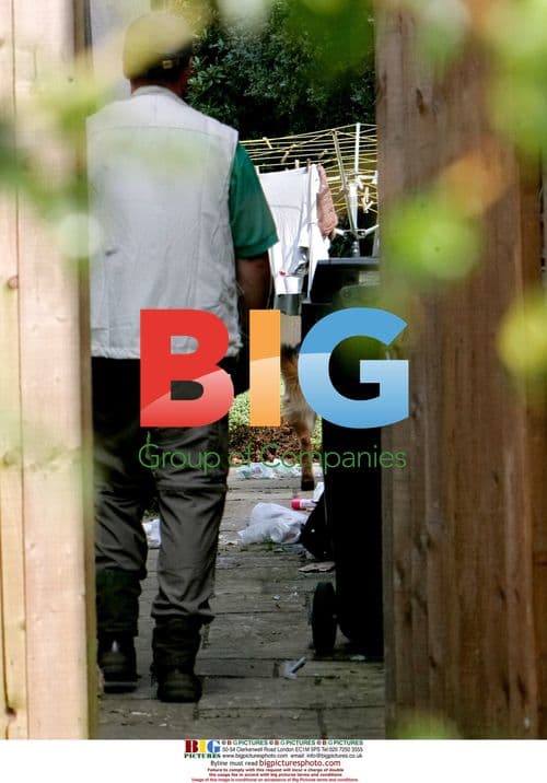 Marc Croft finds dustman clearing home rubbish