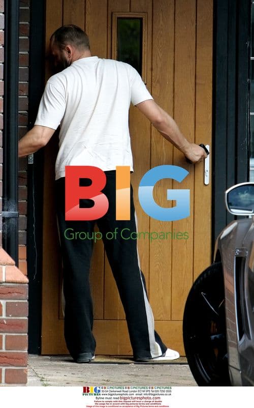 Marc Croft arrives home to find dustman removing rubbish