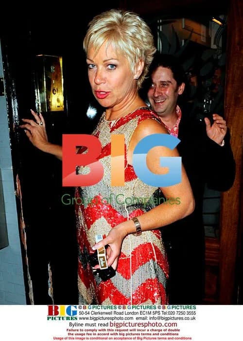 Denise Welch at the Groucho Club
