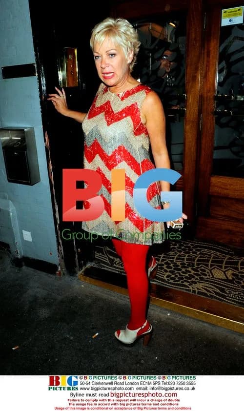 Denise Welch at the Groucho in London