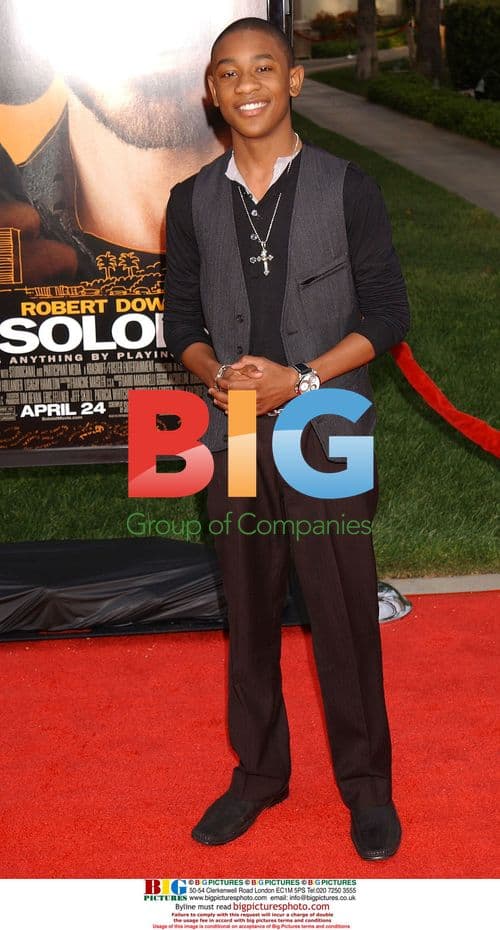 Justin Martin at 'The Soloist' Premiere