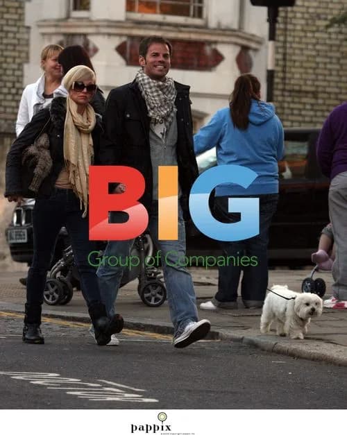 Ben Richards and girlfriend walk dog in London