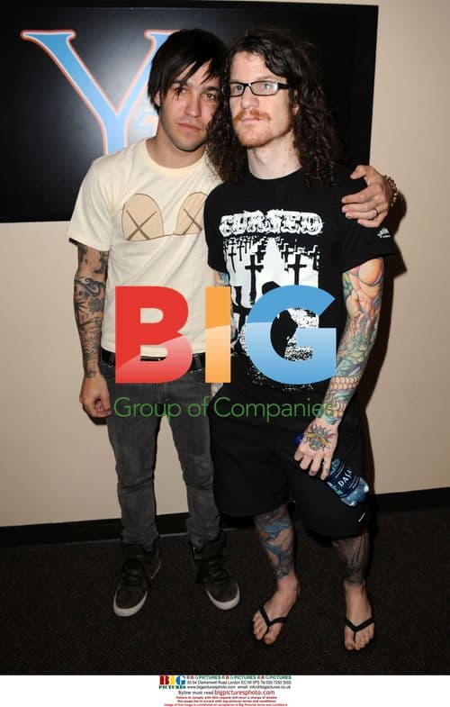 Fall Out Boy interview and greet at Y-100 radio