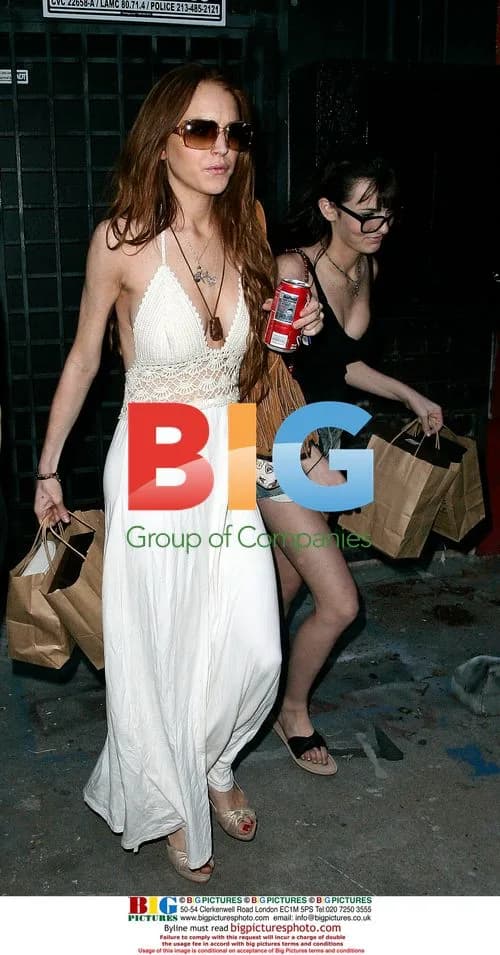 Lindsay Lohan & Sister Shopping in LA